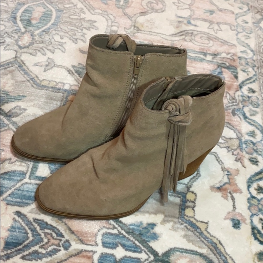 Suede booties - Picture 2 of 6
